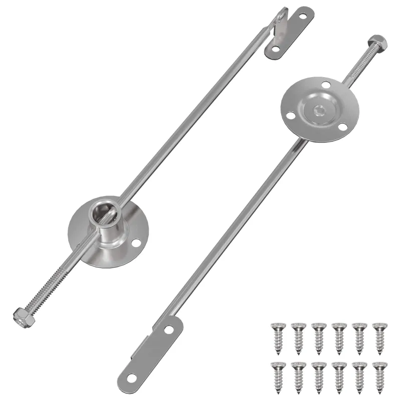 Trūkčiojimo svirtis 2 pcs Sidabro 190 mm Geležis