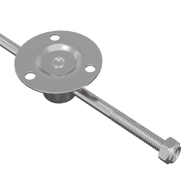 Trūkčiojimo svirtis 2 pcs Sidabro 190 mm Geležis