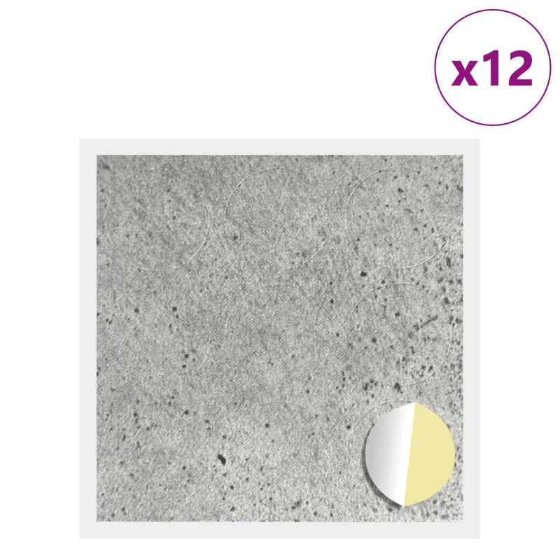 Savistovaus Dangčio Varžtas 12 pcs Betono pilka Ø 20 x 0,5 mm