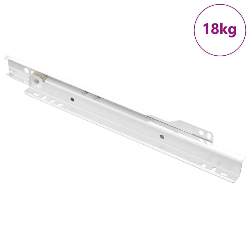 Stalčių bėgis 87 pcs Balta Plienas