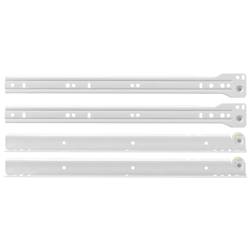 Stalčių bėgis 12 pcs Balta 350 mm Plienas