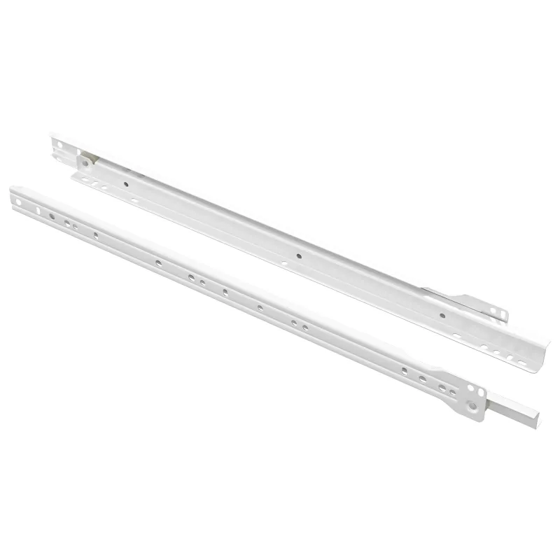 Stalčių bėgis 2 pcs Balta 450 mm Plienas