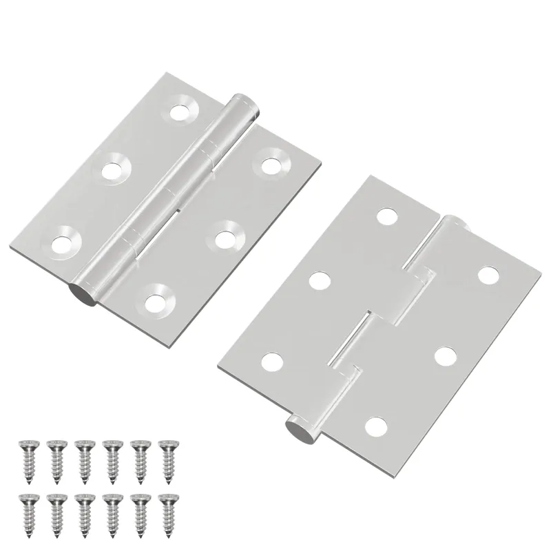 Vyrius 2 pcs Sidabro 50 x 38 x 1,3 mm Plienas