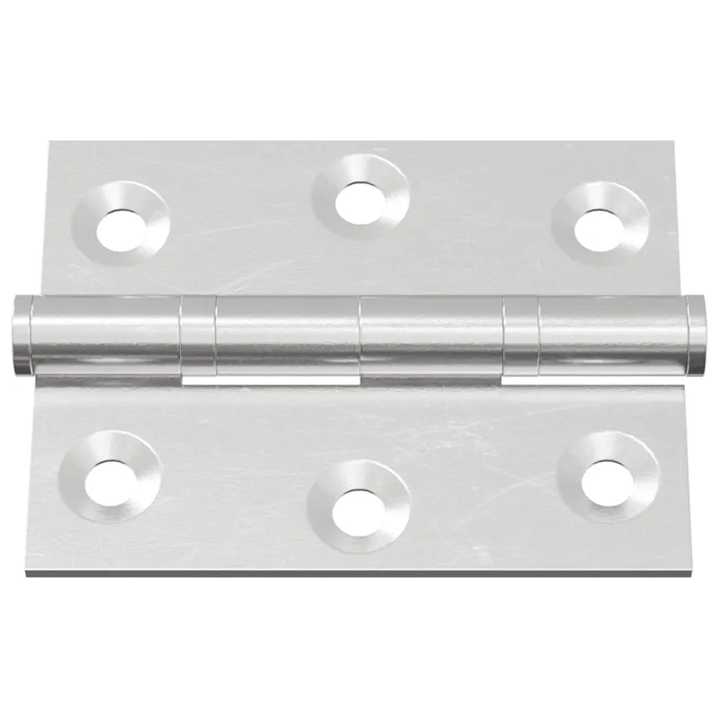 Vyrius 2 pcs Sidabro 50 x 38 x 1,3 mm Plienas