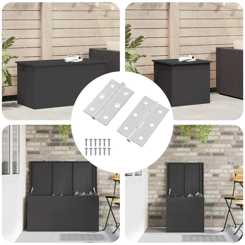 Vyrius Paprastas 2 pcs Sidabro 58 x 35 x 1 mm Plienas