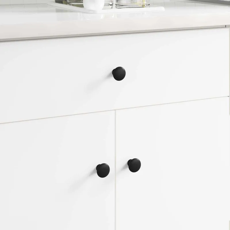 Rankena 2 pcs Juoda Ø30 mm Aliuminis