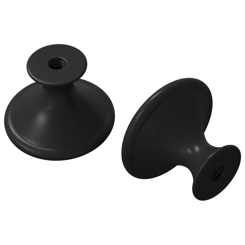 Rankena 2 pcs Juoda Ø30 mm Aliuminis