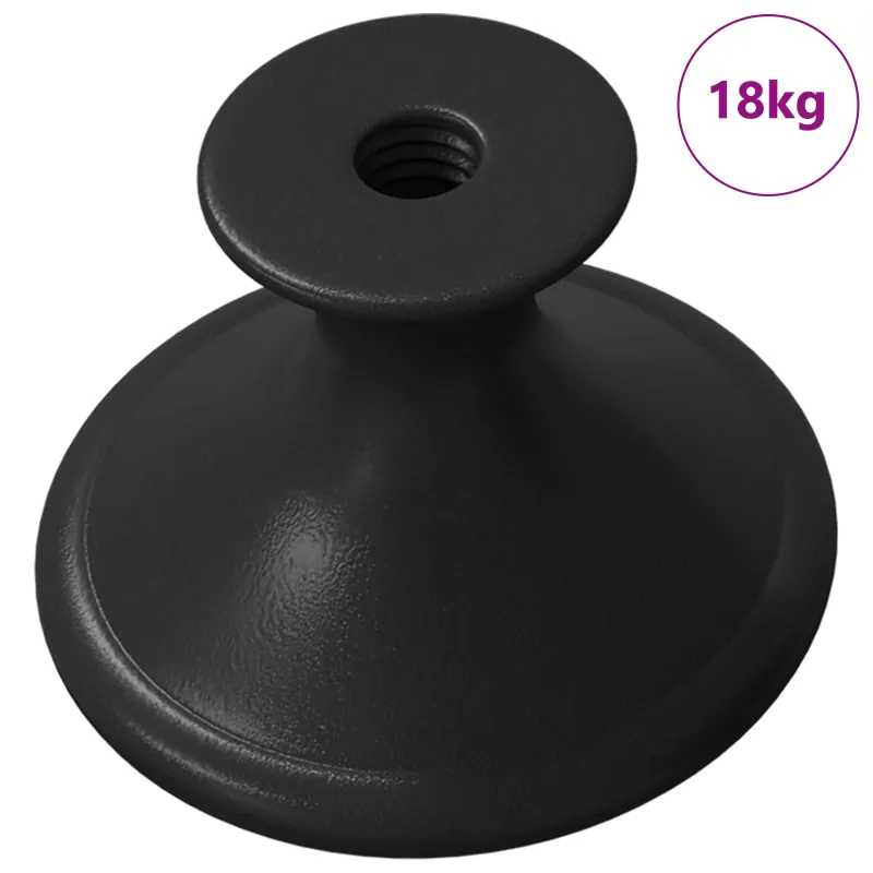Rankena 1461 pcs Juoda Ø30 mm Aliuminis
