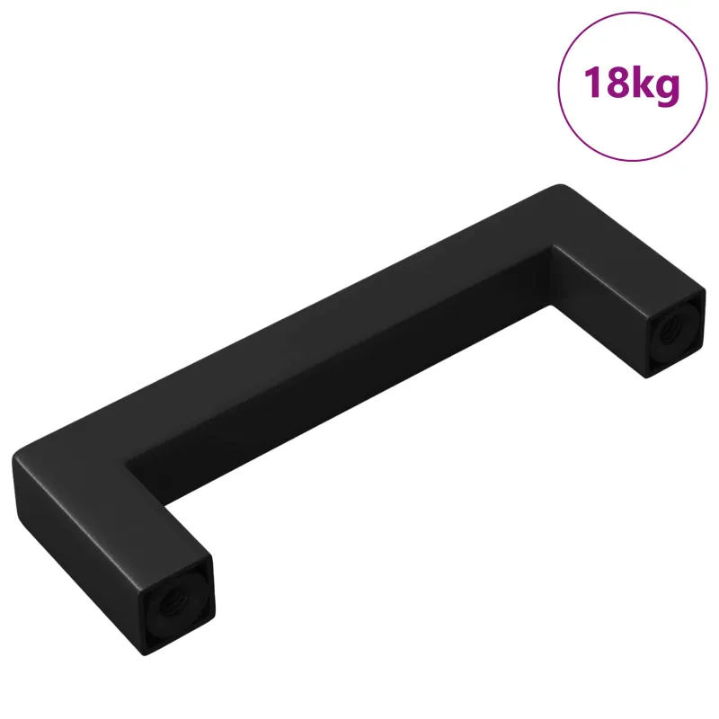 Baldų rankena 530 pcs Juodas 105 x 12 x 36 mm Geležis