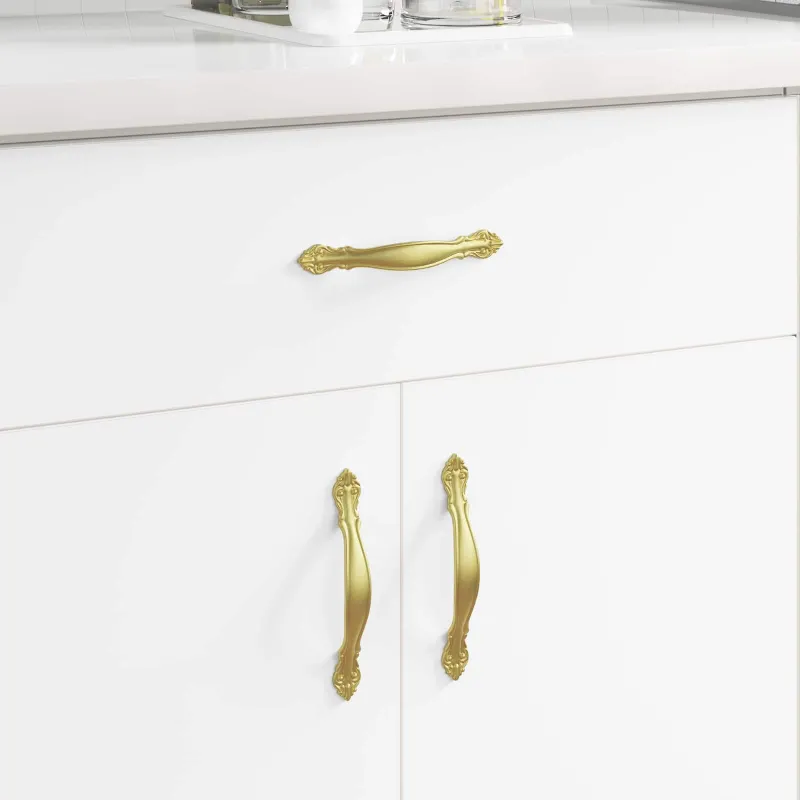 Rankena 2 pcs Auksinė 143 x 19,2 x 20 mm Cinko Lydinys
