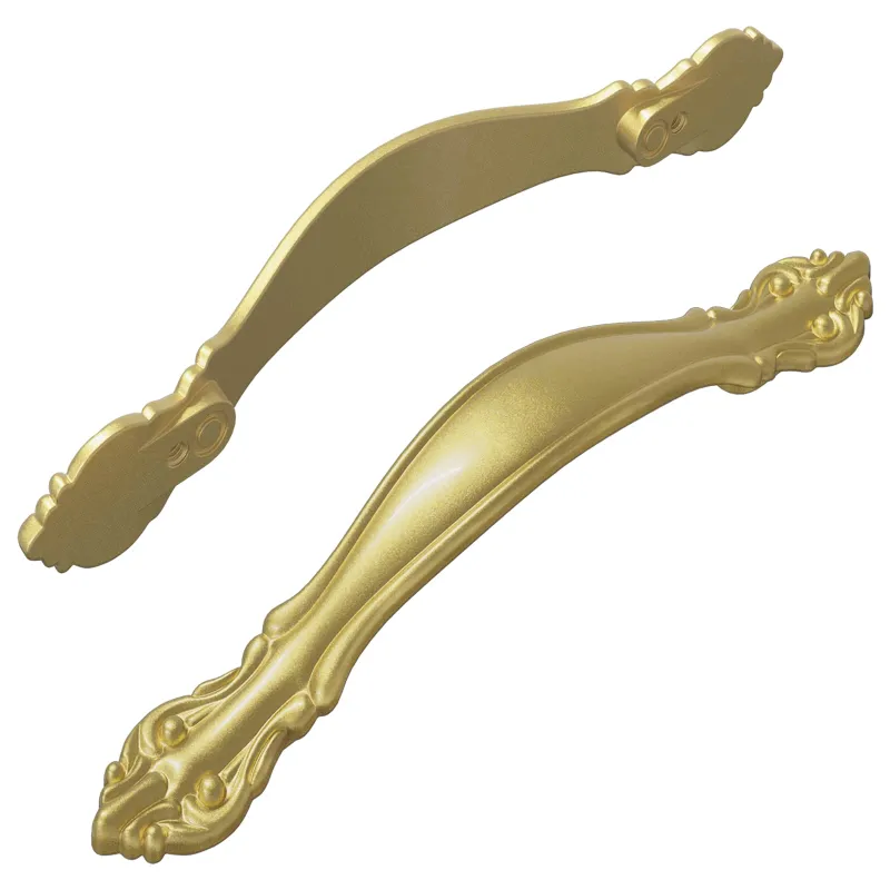 Rankena 2 pcs Auksinė 143 x 19,2 x 20 mm Cinko Lydinys
