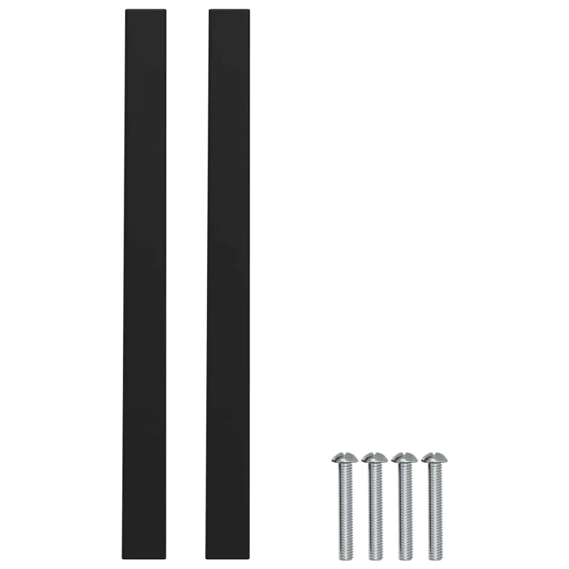 Spintelės rankena 12 pcs Juoda 150 x 12,3 x 35,2 mm