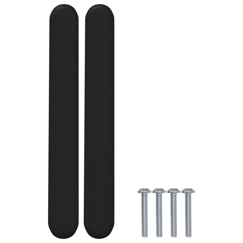 Spintelės rankena 12 pcs Juoda 121 x 16.6 x 28.3 mm Geležis