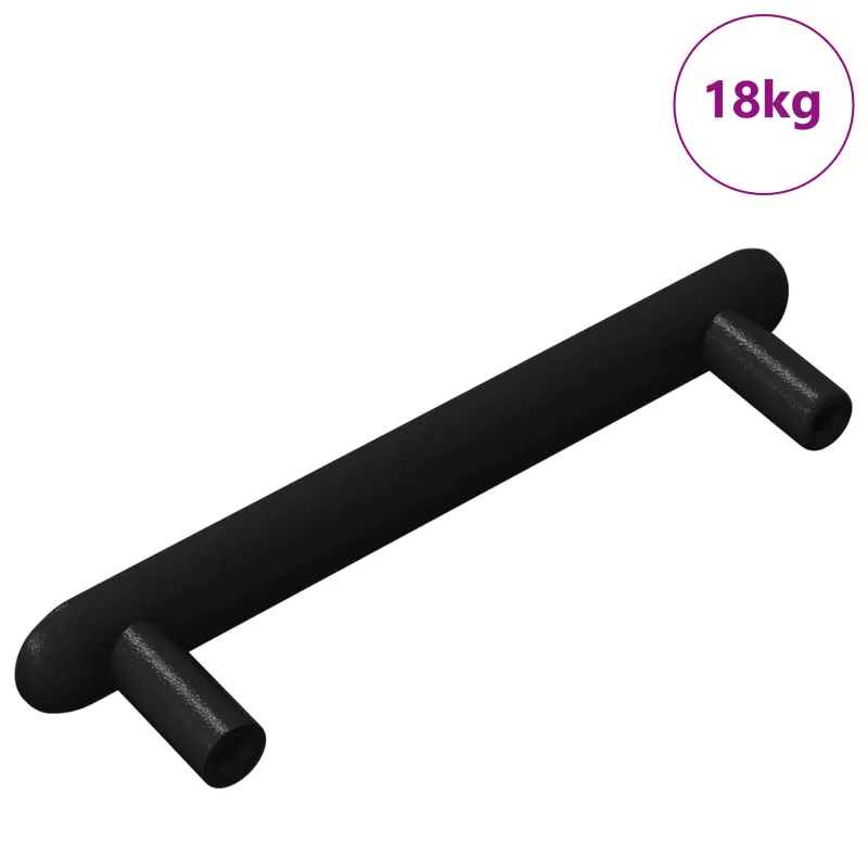 Spintelės rankena 474 pcs Juoda 121 x 16.6 x 28.3 mm Geležis