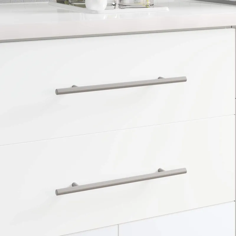 Spintelės rankena 12 pcs Sidabro 300 mm Nerūdijantis Plienas