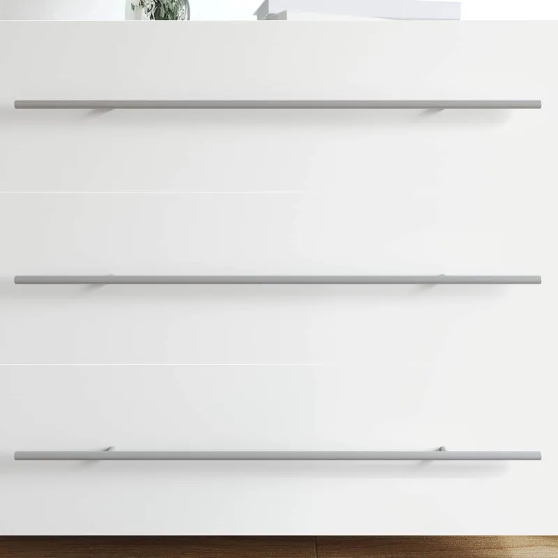 Spintelės rankena 2 pcs Sidabro 700 mm Nerūdijantis Plienas