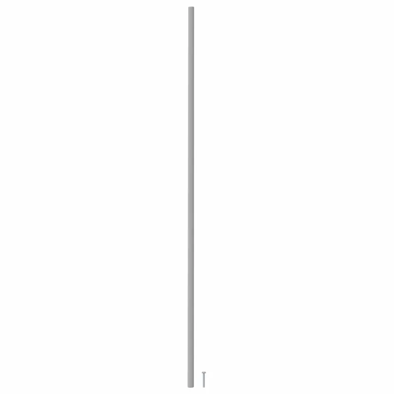Spintelės rankena 12 pcs Sidabro 700 mm Nerūdijantis Plienas