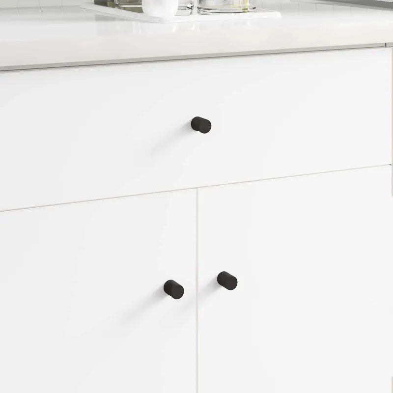 Spintų rankenėlės 968 pcs Juoda Geležis