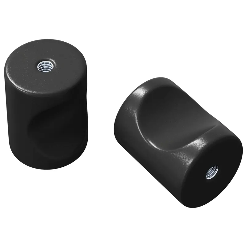 Spyna 2 pcs Juoda 18 x 23 mm Geležis
