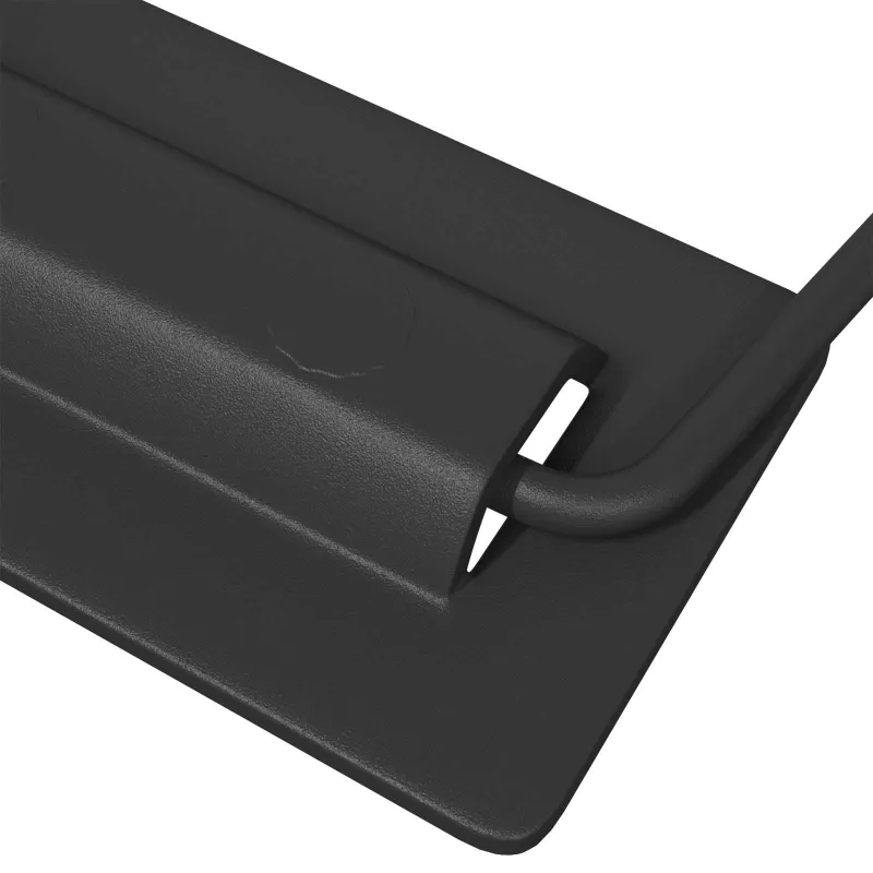 Spintelės Rankenos 2 pcs Juoda 85 x 45 mm Metalas