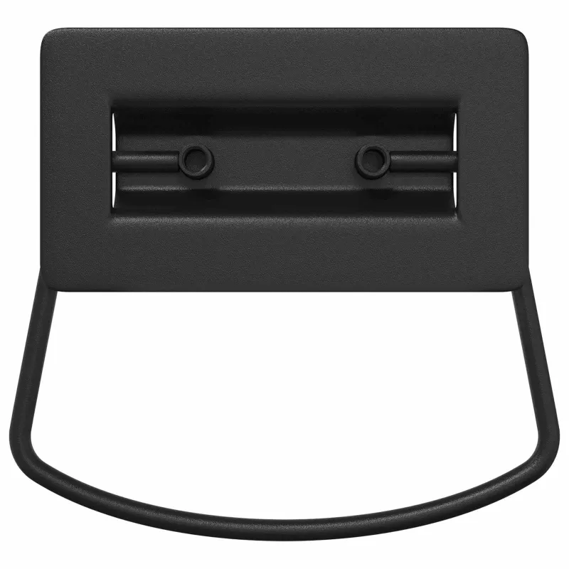 Spintelės Rankenos 12 pcs Juoda 85 x 45 mm Metalas