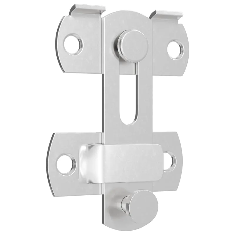 Durų užraktas 423 pcs Sidabro 70 x 8 mm Plienas
