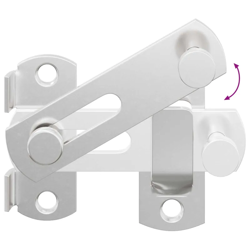 Durų užraktas 423 pcs Sidabro 70 x 8 mm Plienas