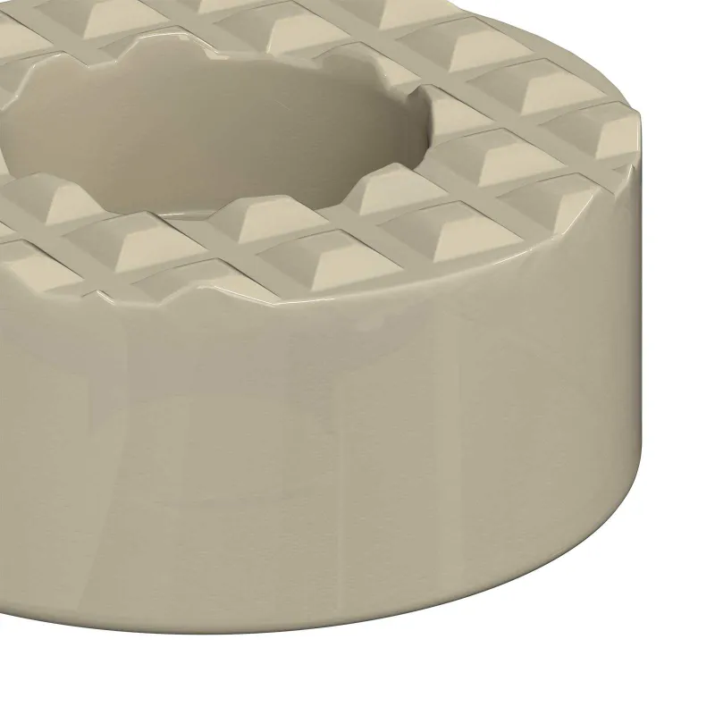Kėdės kojos grindų apsaugos 2 pcs Skaidrus Ø 15 x 16 mm PVC
