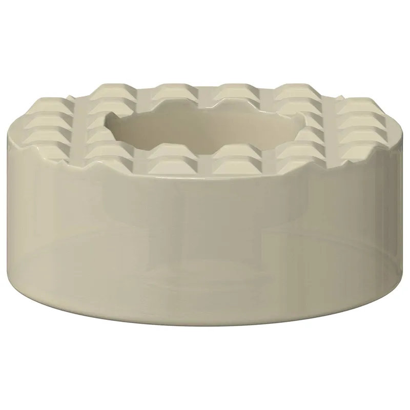 Kėdės kojos grindų apsaugos 12 pcs Skaidrus Ø 15 x 16 mm PVC