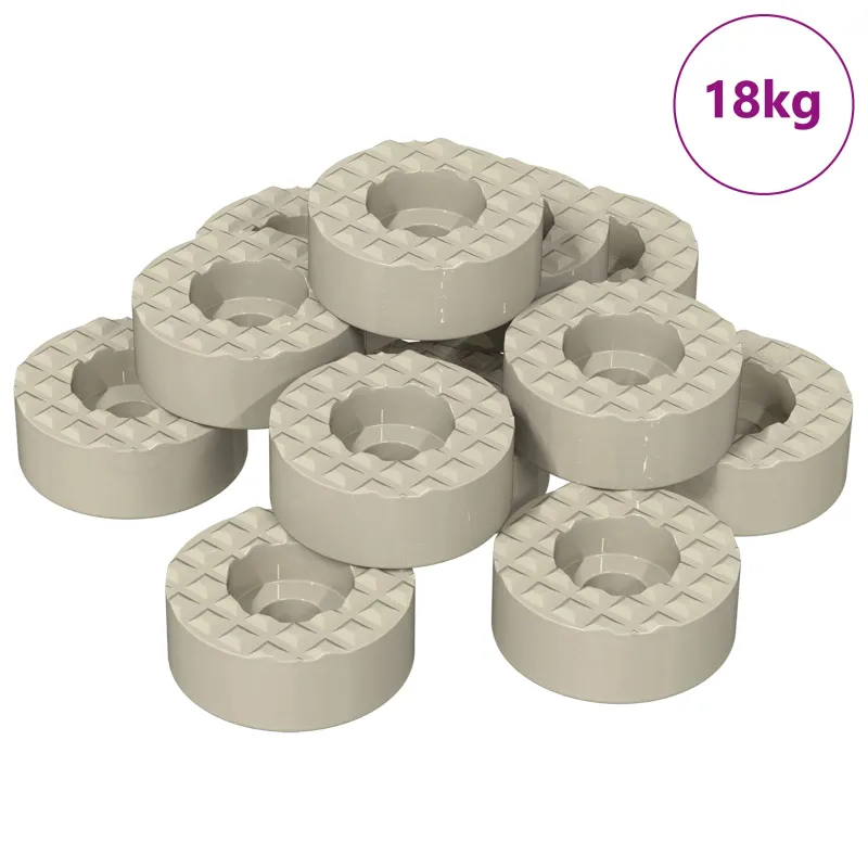 Kėdės kojos grindų apsaugos 18000 pcs Skaidrus Ø 15 x 16 mm PVC