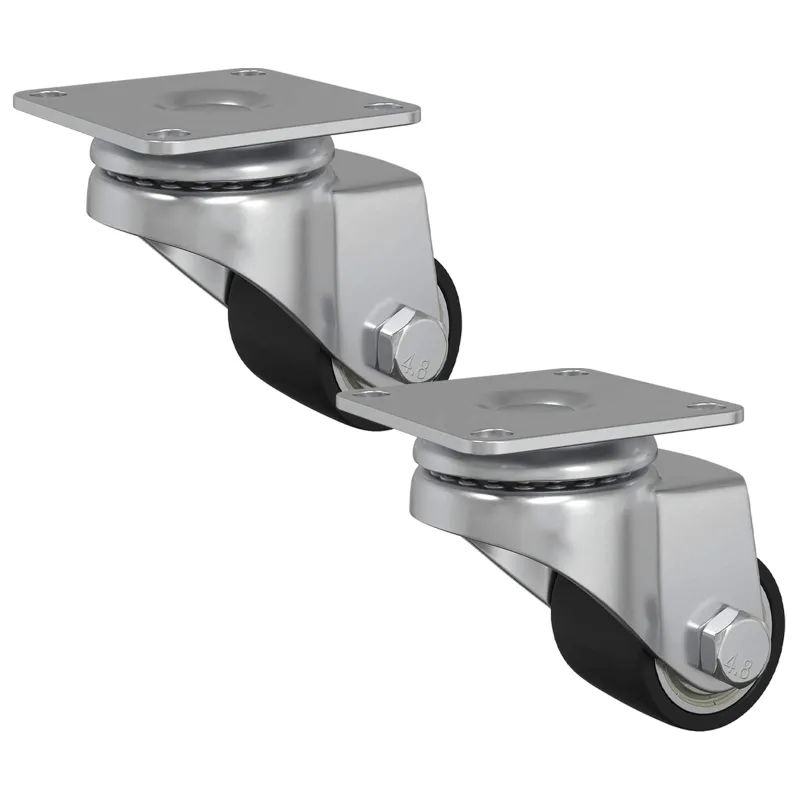 Ratukas 2 pcs Sidabro 44,1 x 44,1 x 1,95 mm Nailonas
