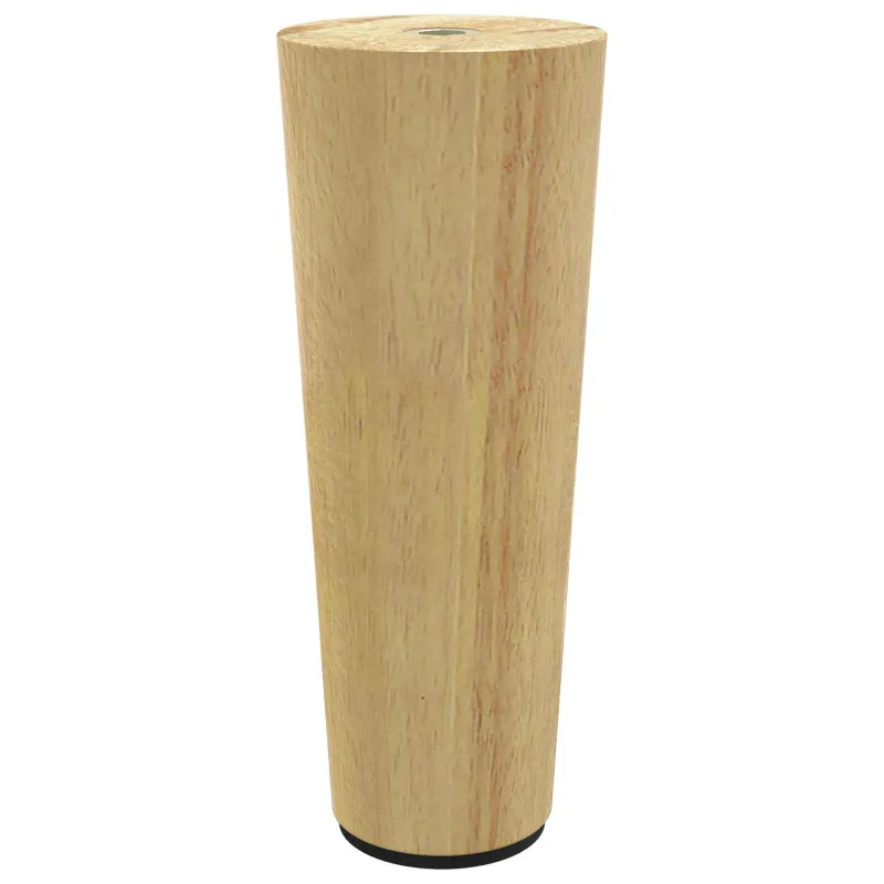 Baldų kojelės 2 pcs Ruda Ø 44 x 100 mm Kietas eukalipto medis