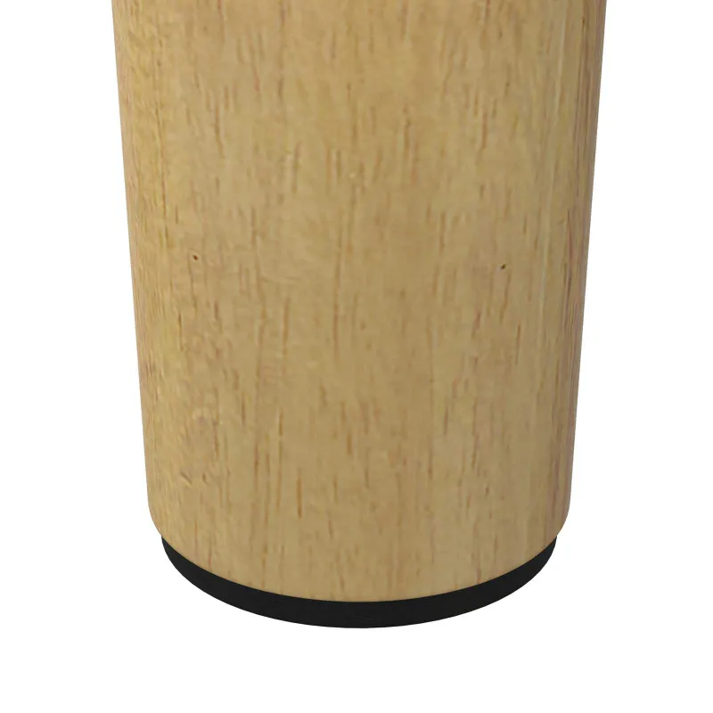 Baldų kojelės 2 pcs Ruda Ø 44 x 100 mm Kietas eukalipto medis