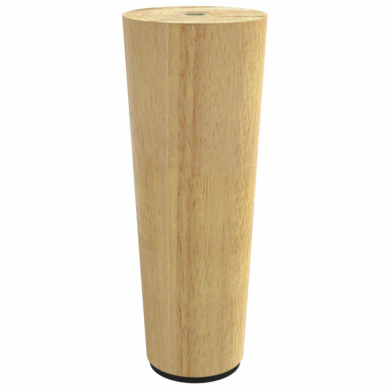 Baldų kojelės 12 pcs Ruda Ø 44 x 100 mm Kietas eukalipto medis