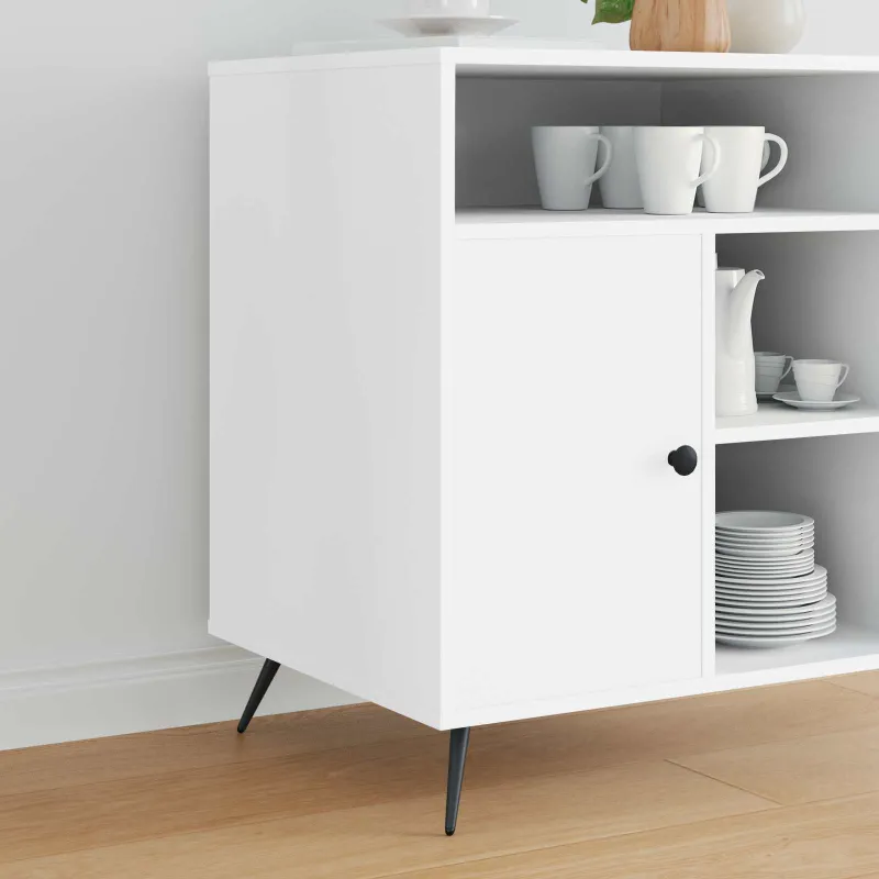 Stovinčios kojos 2 pcs Juoda 56 x 56 x 100 mm Geležis