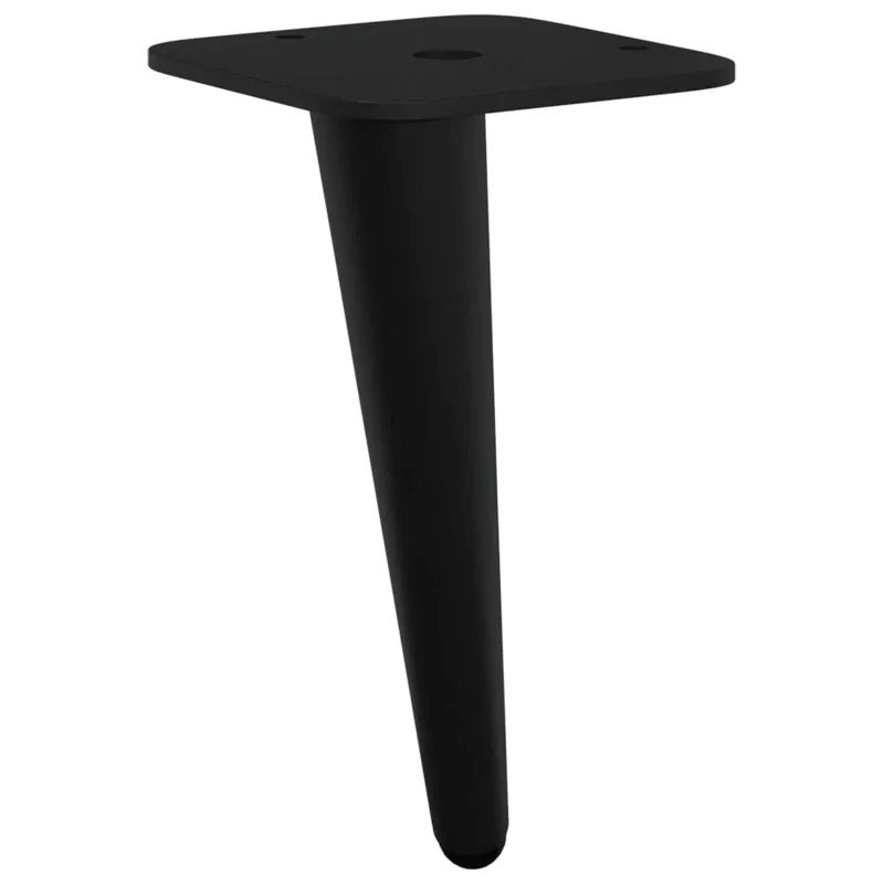 Stovinčios kojos 2 pcs Juoda 56 x 56 x 100 mm Geležis