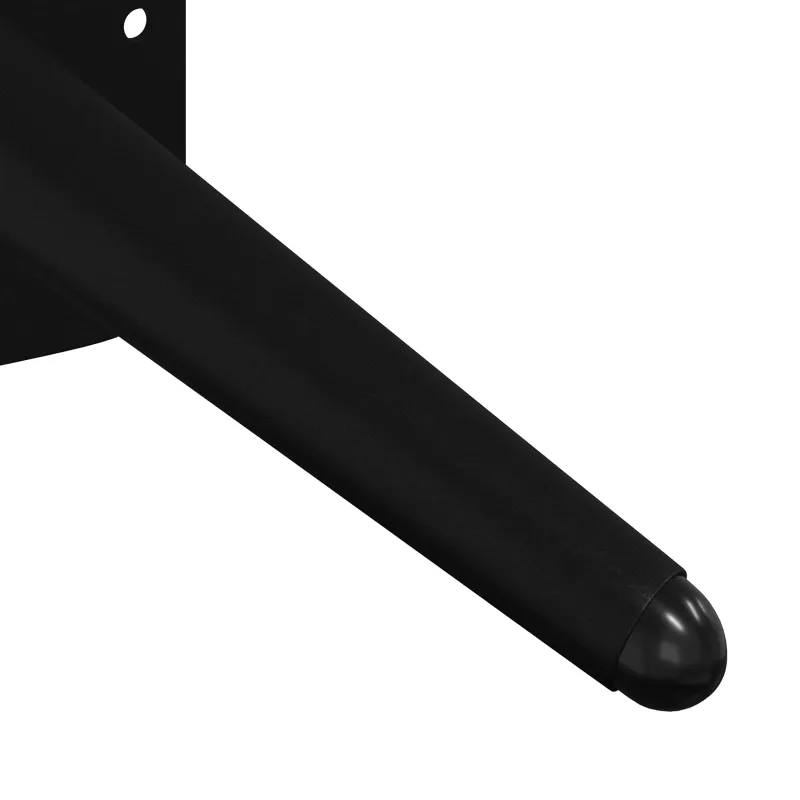 Stovinčios kojos 2 pcs Juoda 56 x 56 x 100 mm Geležis