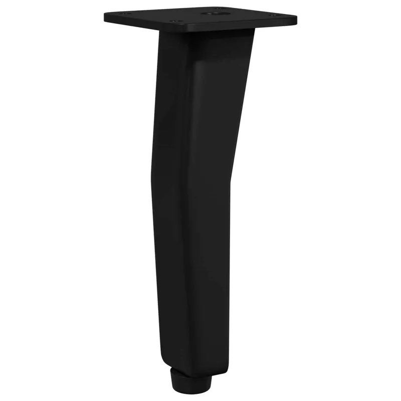 Stovintys kojelės 2 pcs Juoda 40 x 40 x 100 mm Geležis