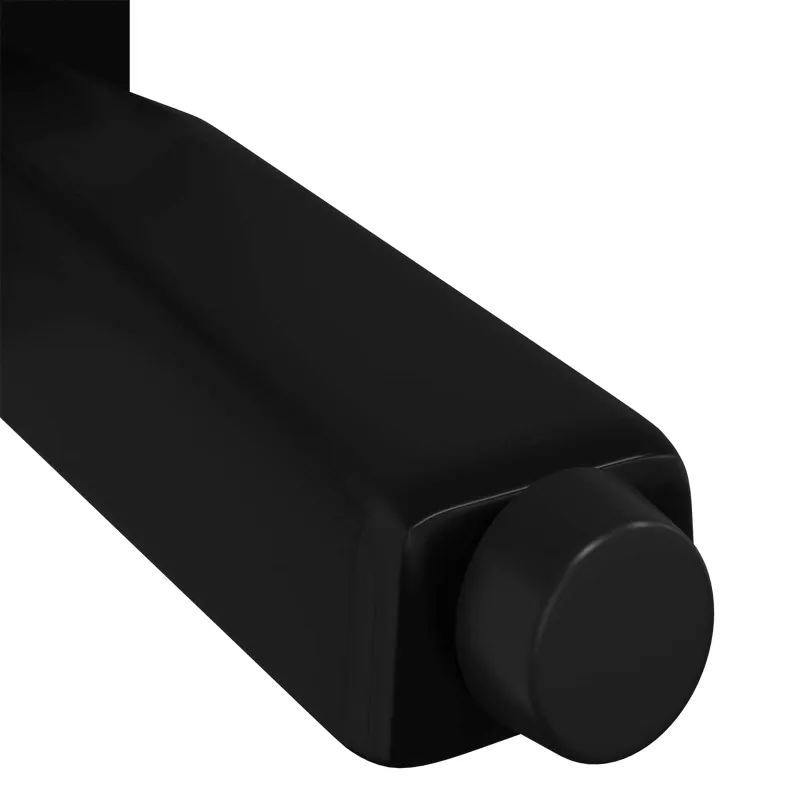 Stovintys kojelės 2 pcs Juoda 40 x 40 x 100 mm Geležis