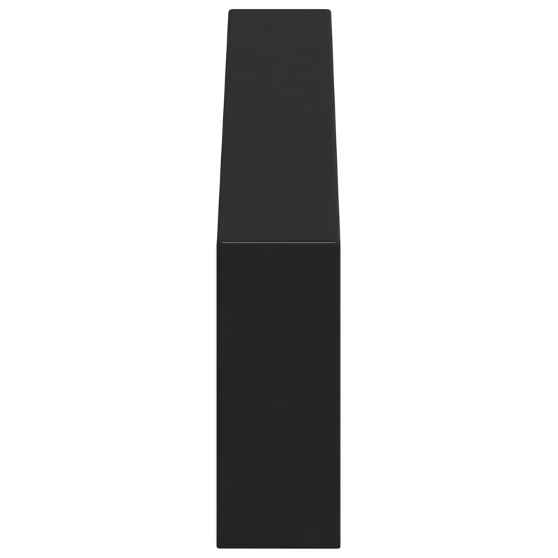 Baldų kojelės 12 pcs Juoda 311 x 40,5 x 100 mm Geležis