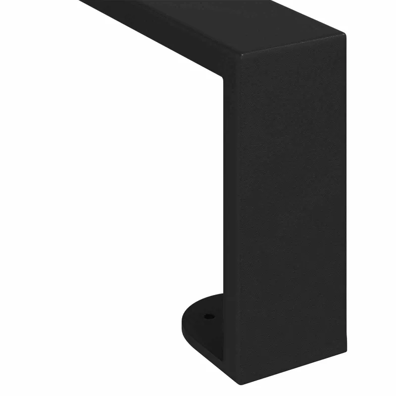 Baldų kojelės 12 pcs Juoda 796 x 40,5 x 100 mm Geležis