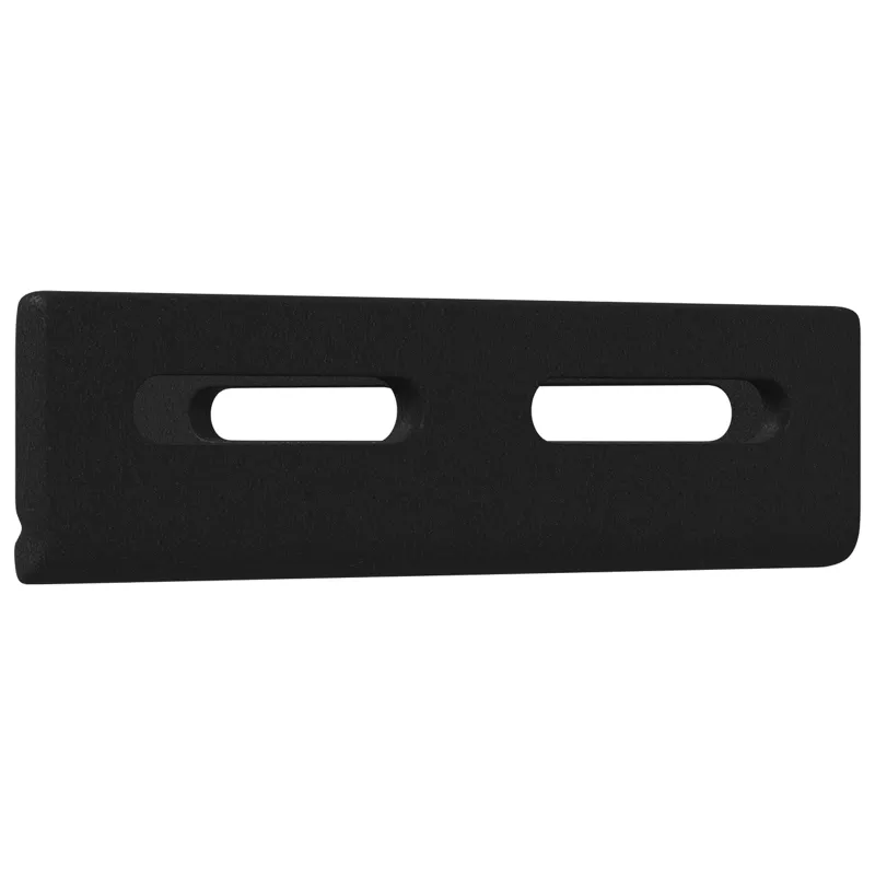 Kampinis laikiklis 12 pcs Juoda 138,5 x 50,5 x 16 mm Geležis