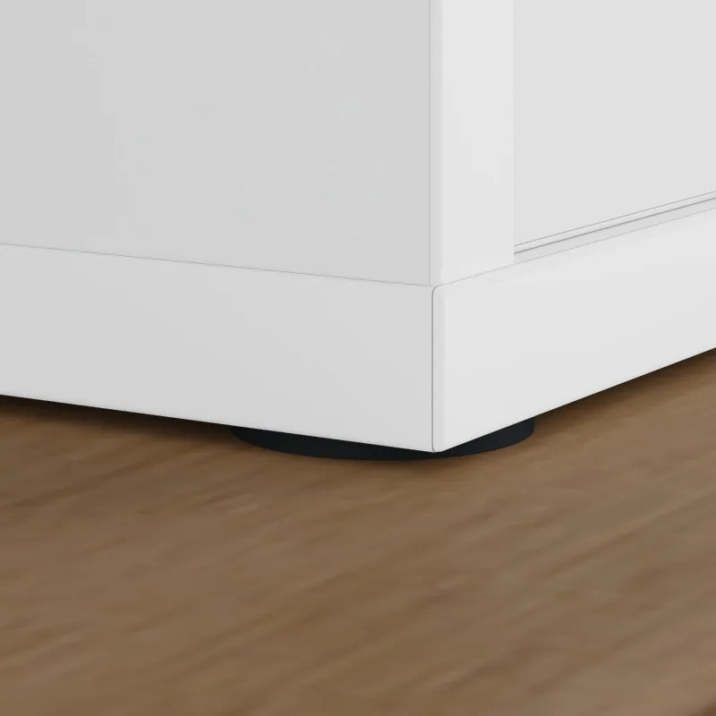 Baldų kojų pagalvėlės 2 pcs Juoda Ø 30 x 2 mm EVA