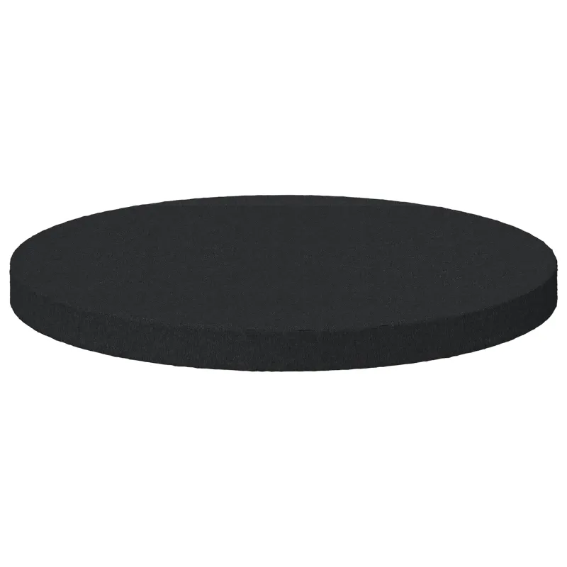 Baldų kojų pagalvėlės 2 pcs Juoda Ø 30 x 2 mm EVA