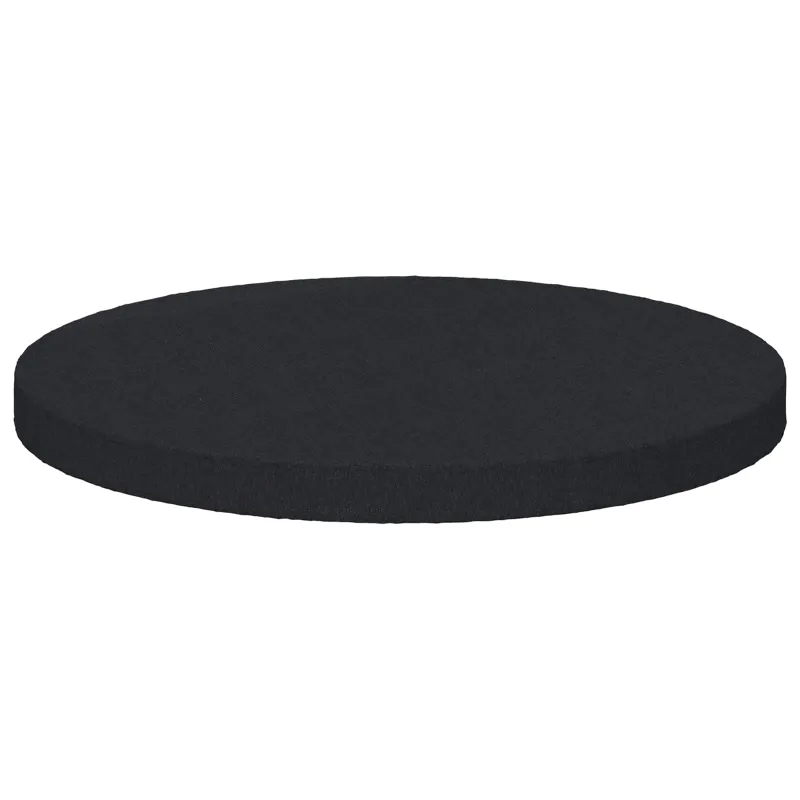 Baldų kojų pagalvėlės 2 pcs Juoda Ø 30 x 2 mm EVA