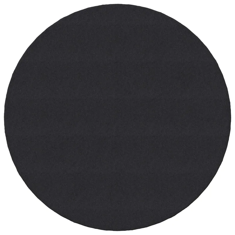 Baldų kojų pagalvėlės 2 pcs Juoda Ø 30 x 2 mm EVA