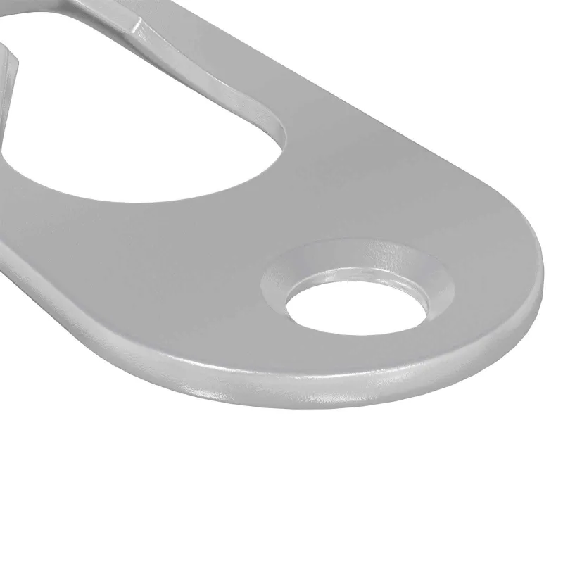 Raktelio pakabukas 12 pcs Sidabro 45 x 16 x 3.5 mm Geležis