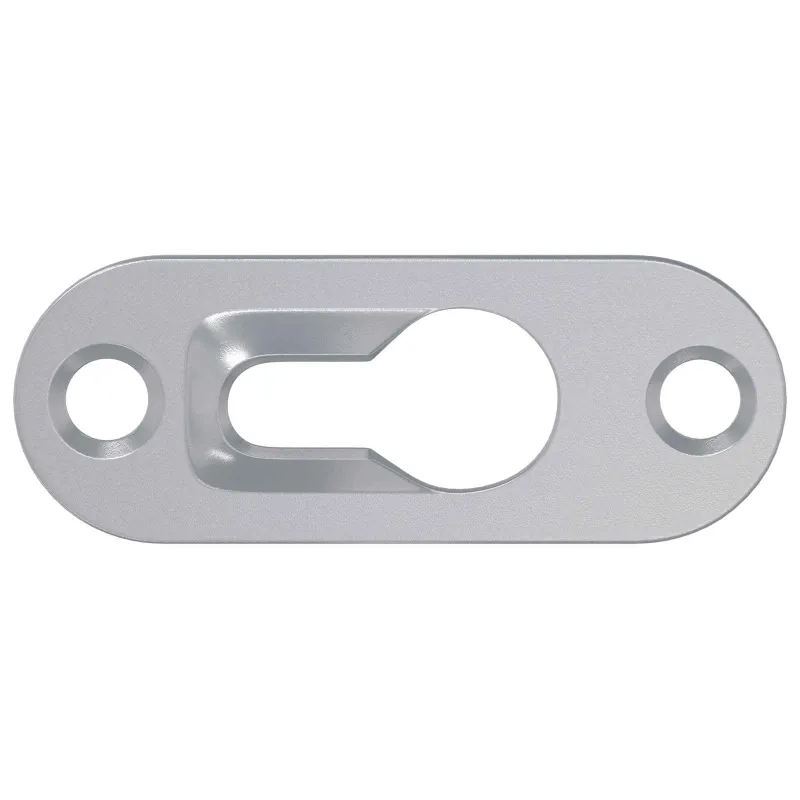 Raktelio pakabukas 3673 pcs Sidabro 45 x 16 x 3.5 mm Geležis