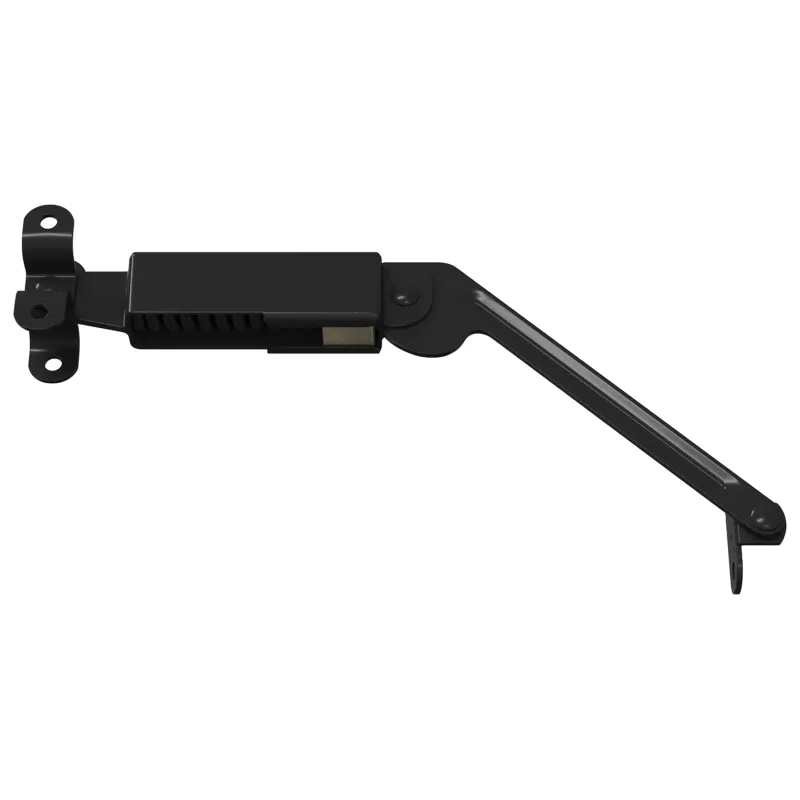 Dangčio atramos vyris 2 pcs Juoda 192 x 32 x 50 mm Plienas