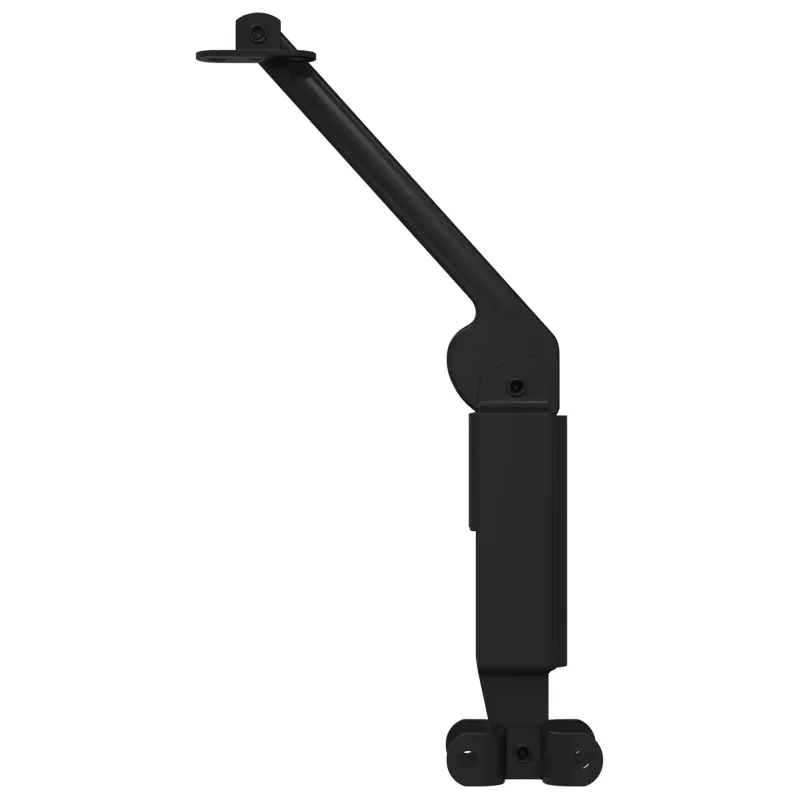 Dangčio atramos vyris 12 pcs Juoda 192 x 32 x 50 mm Plienas